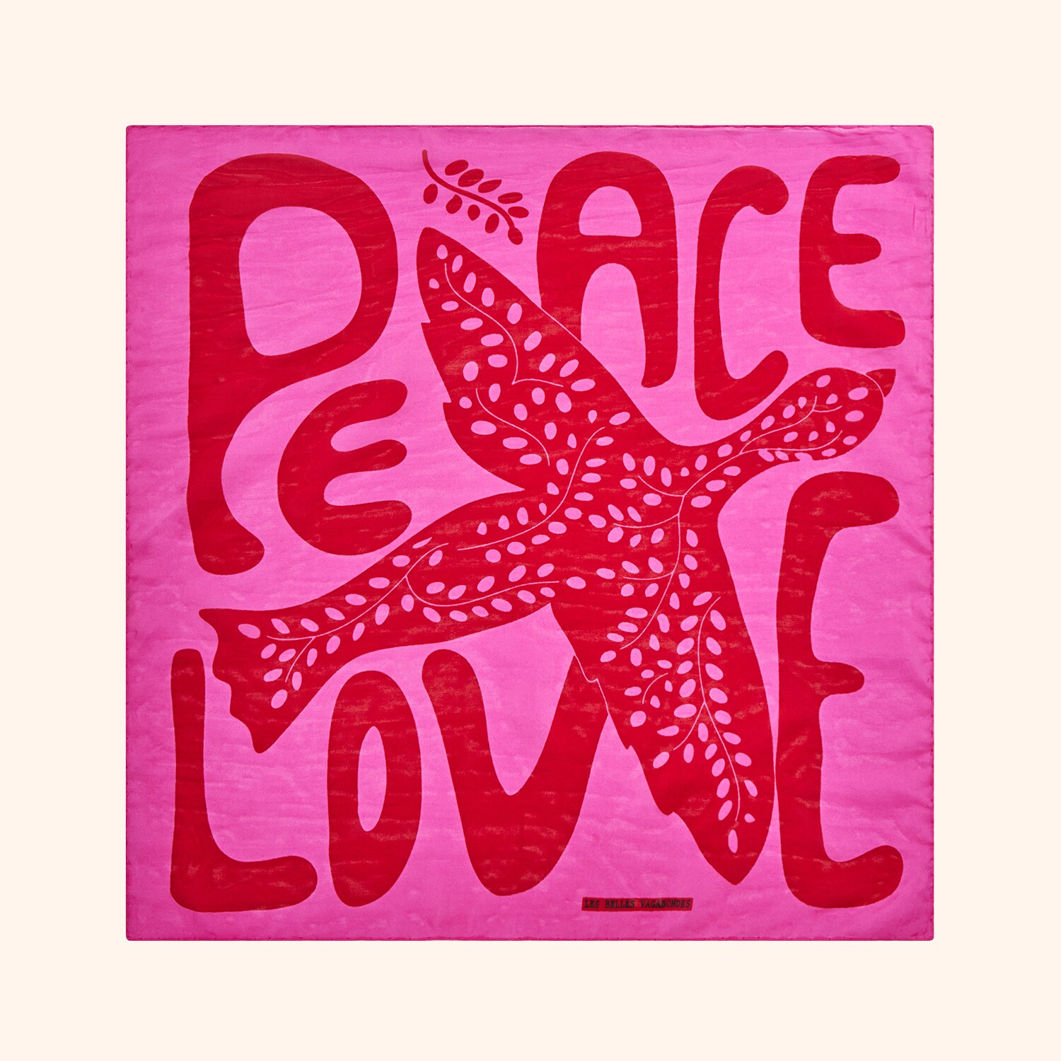 Foulard Peace and Love